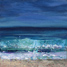 Thumbnail. Painting: Colours in the Surf, acrylic