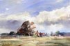 Thumbnail. Painting: Blustery Day Norfolk, watercolour