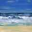 Thumbnail. Painting: Rolling Surf, acrylic