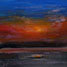 Thumbnail. Painting: Sunset, acrylic