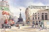 Thumbnail. Painting: Piccadilly, watercolour
